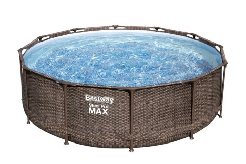 Bestway Basen Ogrodowy Stelażowy 366 x 100 cm Bestway 56709 Bestway Basen Ogrodowy Stelażowy 366 x 100 cm Bestway 56709