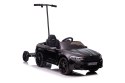 LEAN CARS Auto Na Akumulator BMW M5 Z Platformą Dla Rodzica Czarne Lakierowane