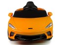 LEAN CARS Auto Na Akumulator McLaren GT 12V Pomarańczowy Lakierowany