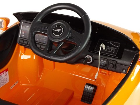 LEAN CARS Auto Na Akumulator McLaren GT 12V Pomarańczowy Lakierowany LEAN CARS Auto Na Akumulator McLaren GT 12V Pomarańczowy Lakierowany