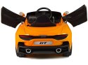LEAN CARS Auto Na Akumulator McLaren GT 12V Pomarańczowy Lakierowany