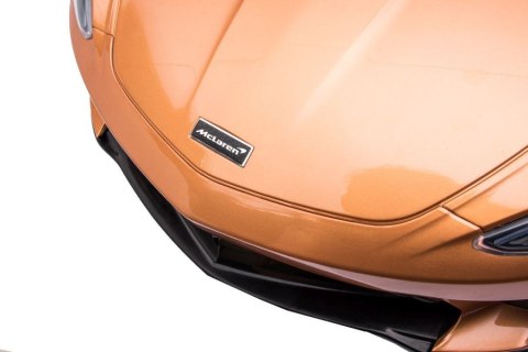 LEAN CARS Auto Na Akumulator McLaren GT 12V Złote Lakierowane LEAN CARS Auto Na Akumulator McLaren GT 12V Złote Lakierowane