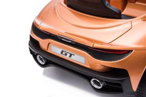 LEAN CARS Auto Na Akumulator McLaren GT 12V Złote Lakierowane LEAN CARS Auto Na Akumulator McLaren GT 12V Złote Lakierowane