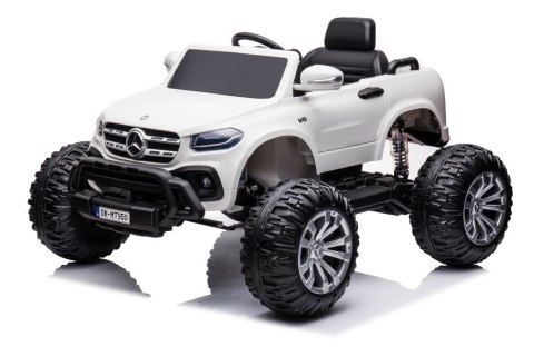 LEAN CARS Auto Na Akumulator Mercedes DK-MT950 4x4 Biały LEAN CARS Auto Na Akumulator Mercedes DK-MT950 4x4 Biały