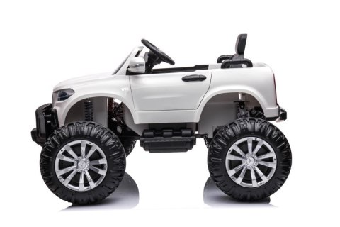LEAN CARS Auto Na Akumulator Mercedes DK-MT950 4x4 Biały LEAN CARS Auto Na Akumulator Mercedes DK-MT950 4x4 Biały