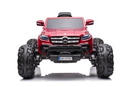 LEAN CARS Auto Na Akumulator Mercedes DK-MT950 4x4 Czerwony Lakierowany