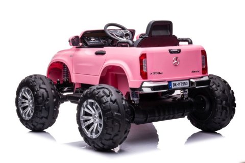 LEAN CARS Auto na Akumulator Mercedes DK-MT950 4x4 Jasny Róż LEAN CARS Auto na Akumulator Mercedes DK-MT950 4x4 Jasny Róż