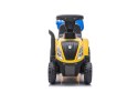LEAN CARS Jeździk Traktor New Holland 658T Żółty