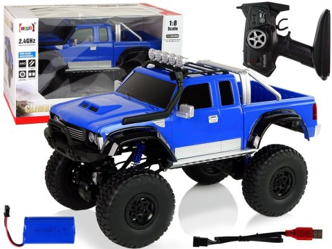 LEAN Toys Auto Off- Road R/C 2.4G Climbing Car 1:8 Niebieskie 4x4 LEAN Toys Auto Off- Road R/C 2.4G Climbing Car 1:8 Niebieskie 4x4