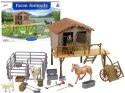LEAN Toys Farma Ze Zwierzętami Koń Zestaw Do Złożenia DIY