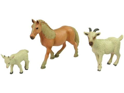 LEAN Toys Farma Ze Zwierzętami Koń Zestaw Do Złożenia DIY LEAN Toys Farma Ze Zwierzętami Koń Zestaw Do Złożenia DIY
