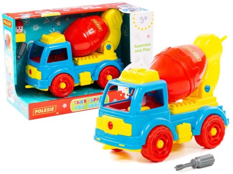Wader Polesie Betoniarka Transport Klocki Do Rozkręcania DIY 29 Elementów 84804 Wader Polesie Betoniarka Transport Klocki Do Rozkręcania DIY 29 Elementów 84804
