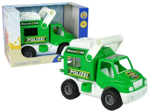 Wader Polesie Samochód Policja Auto ConsTruck Zielony Polesie 41906