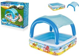 Bestway Basen Dmuchany Dla Dzieci Z Daszkiem 140 x 140 x 114 cm Bestway
