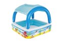Bestway Basen Dmuchany Dla Dzieci Z Daszkiem 140 x 140 x 114 cm Bestway