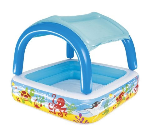 Bestway Basen Dmuchany Dla Dzieci Z Daszkiem 140 x 140 x 114 cm Bestway Bestway Basen Dmuchany Dla Dzieci Z Daszkiem 140 x 140 x 114 cm Bestway