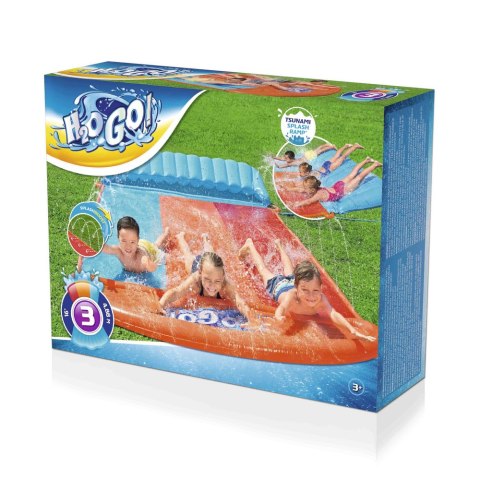Bestway Ślizgawka Wodna Potrójna 4,88 m Bestway 52479 Bestway Ślizgawka Wodna Potrójna 4,88 m Bestway 52479