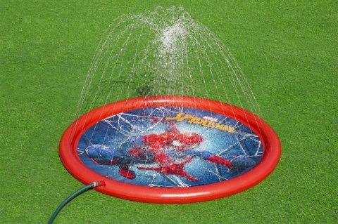 Bestway Dmuchany Brodzik Mata Z Fontanną Spiderman 165 cm Bestway Bestway Dmuchany Brodzik Mata Z Fontanną Spiderman 165 cm Bestway