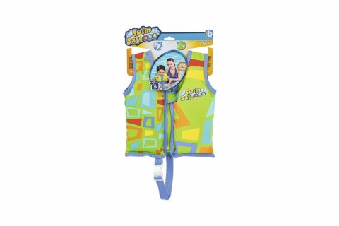 Bestway Kamizelka Do Nauki Pływania Zielona 51 cm Bestway Bestway Kamizelka Do Nauki Pływania Zielona 51 cm Bestway
