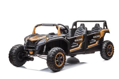 LEAN CARS Auto Na Akumulator Buggy A033 4x4 24V Złoty LEAN CARS Auto Na Akumulator Buggy A033 4x4 24V Złoty