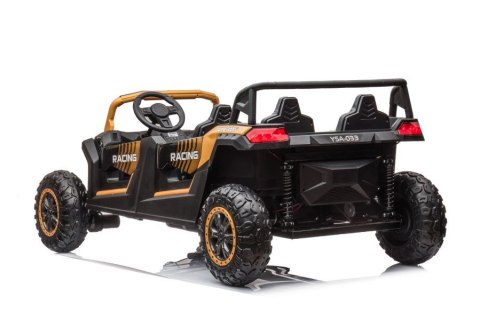 LEAN CARS Auto Na Akumulator Buggy A033 4x4 24V Złoty LEAN CARS Auto Na Akumulator Buggy A033 4x4 24V Złoty