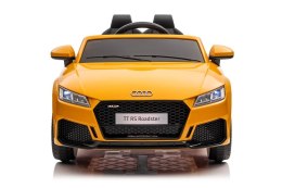 LEAN CARS Pojazd Na Akumulator Audi TT RS Żółte
