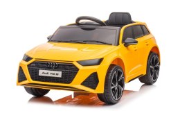 LEAN CARS Pojazd na Akumulator Audi RS6 BRD-2118 Żółty