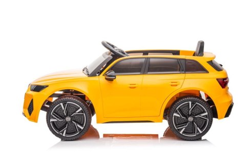 LEAN CARS Pojazd na Akumulator Audi RS6 BRD-2118 Żółty LEAN CARS Pojazd na Akumulator Audi RS6 BRD-2118 Żółty