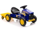LEAN CARS Traktor Na Pedały G206 Niebieski
