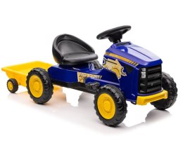 LEAN CARS Traktor Na Pedały G206 Niebieski
