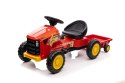 LEAN CARS Traktor na pedały G206 Czerwony