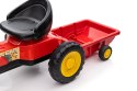 LEAN CARS Traktor na pedały G206 Czerwony