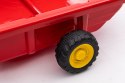 LEAN CARS Traktor na pedały G206 Czerwony