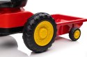 LEAN CARS Traktor na pedały G206 Czerwony