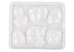 LEAN Toys Zestaw Kreatywny DIY Gips Odlewy Magnesy Świąteczne Malowanie Jajek Wielkanoc