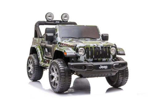 LEAN CARS Pojazd na Akumulator Jeep Wrangler Rubicon DK-JWR555 Moro LEAN CARS Pojazd na Akumulator Jeep Wrangler Rubicon DK-JWR555 Moro