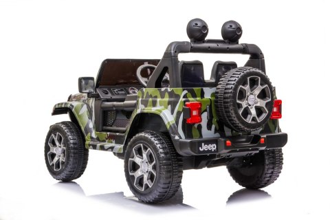 LEAN CARS Pojazd na Akumulator Jeep Wrangler Rubicon DK-JWR555 Moro LEAN CARS Pojazd na Akumulator Jeep Wrangler Rubicon DK-JWR555 Moro