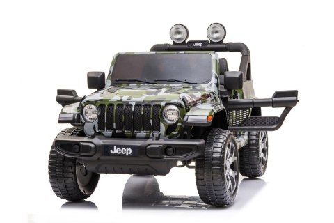 LEAN CARS Pojazd na Akumulator Jeep Wrangler Rubicon DK-JWR555 Moro LEAN CARS Pojazd na Akumulator Jeep Wrangler Rubicon DK-JWR555 Moro
