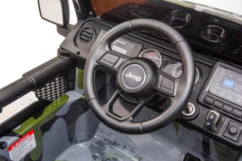 LEAN CARS Pojazd na Akumulator Jeep Wrangler Rubicon DK-JWR555 Moro LEAN CARS Pojazd na Akumulator Jeep Wrangler Rubicon DK-JWR555 Moro