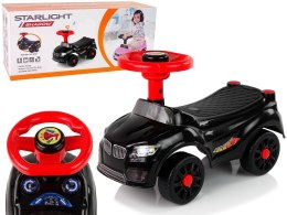LEAN CARS Samochód Jeździk QX-3399-2 Klakson Czarny