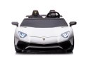LEAN CARS Auto Na Akumulator Lamborghini XXL A8803 Białe 24V