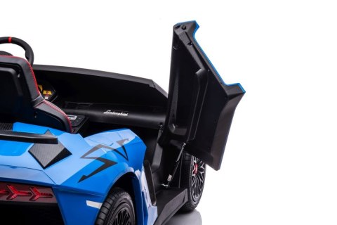 LEAN CARS Auto Na Akumulator Lamborghini XXL A8803 Niebieskie24V LEAN CARS Auto Na Akumulator Lamborghini XXL A8803 Niebieskie24V