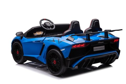 LEAN CARS Auto Na Akumulator Lamborghini XXL A8803 Niebieskie24V LEAN CARS Auto Na Akumulator Lamborghini XXL A8803 Niebieskie24V