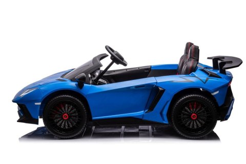 LEAN CARS Auto Na Akumulator Lamborghini XXL A8803 Niebieskie24V LEAN CARS Auto Na Akumulator Lamborghini XXL A8803 Niebieskie24V