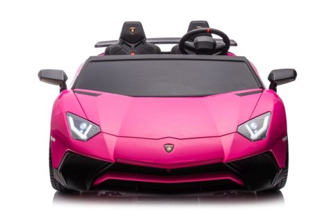 LEAN CARS Auto Na Akumulator Lamborghini XXL A8803 Różowe 24V LEAN CARS Auto Na Akumulator Lamborghini XXL A8803 Różowe 24V