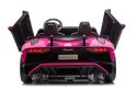 LEAN CARS Auto Na Akumulator Lamborghini XXL A8803 Różowe 24V