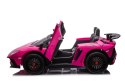 LEAN CARS Auto Na Akumulator Lamborghini XXL A8803 Różowe 24V