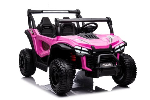 LEAN CARS Auto Na Akumulator S618 Różowe 4x4 LEAN CARS Auto Na Akumulator S618 Różowe 4x4