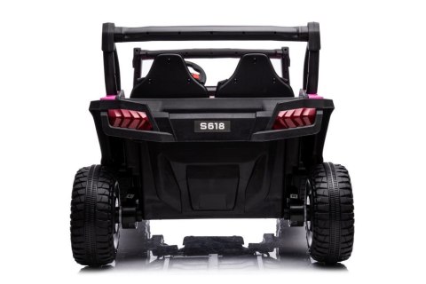 LEAN CARS Auto Na Akumulator S618 Różowe 4x4 LEAN CARS Auto Na Akumulator S618 Różowe 4x4