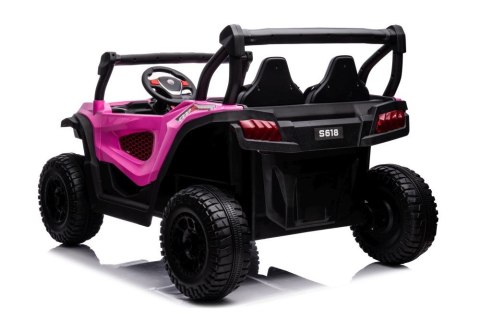LEAN CARS Auto Na Akumulator S618 Różowe 4x4 LEAN CARS Auto Na Akumulator S618 Różowe 4x4